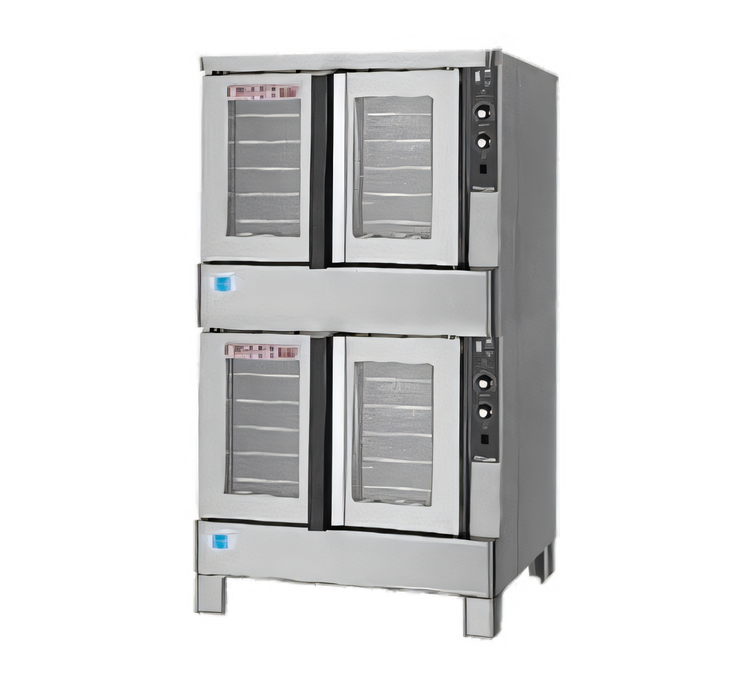 Product image #1 for Zephaire Series Double-Deck Full-Size Electric Convection Oven, Standard Depth