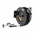 Thumbnail image #1 for Equip Open Retractable Hose Reel with 3/8-Inch x 35-Foot Hose, Spray Valve, and Powder-Coated Steel