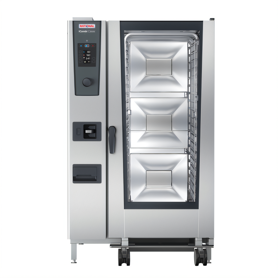 Product image #1 for RATIONAL iCombi Classic 20-Full Size Electric Combi Oven, 480V 3-Phase Floor Model