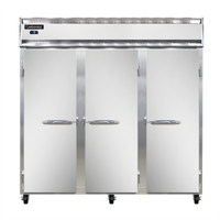 Continental Refrigerator 3FSN 3-Section Shallow Depth Reach-In Freezer