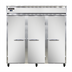 Thumbnail image #1 for Continental Refrigerator 3FSN 3-Section Shallow Depth Reach-In Freezer