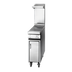 Thumbnail image #1 for Titan JTPR-24-SD 24 Inch Stainless Steel Spreader Cabinet with Insulated Doors