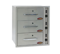 RedHots DWN-3BI-120-X 3-Drawer Narrow Built-In Warming Drawer