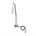 Thumbnail image #1 for ChekPoint Wall-Mount Electronic Touchless Faucet with Surgical Bend Gooseneck Spout, 2.2 GPM