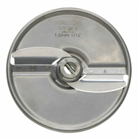 Hobart 1/16 Inch Stainless Steel Slicing Plate for Commercial Food Processor