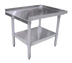 Thumbnail image #1 for Econo 12-Inch x 30-Inch Stainless Steel Equipment Stand with Galvanized Undershelf