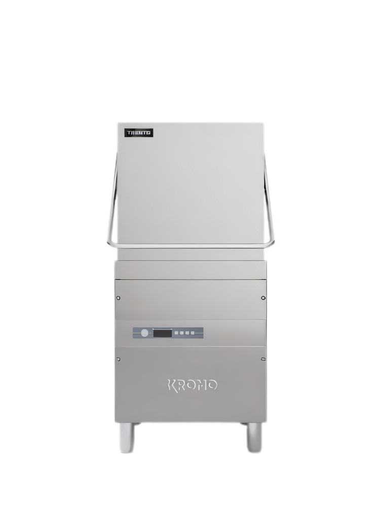 Product image #1 for Trento Kromo Heavy Duty Upright Door-Type Dishwasher, High-Temp With Booster, 30 Racks/Hour, 28-3/8 Inch Wide