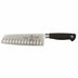 Thumbnail image #1 for Mercer Culinary Genesis 7-Inch Precision Forged Nakiri Vegetable Knife with Granton Edge