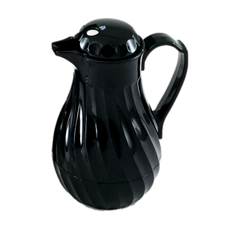 Product image #1 for Vollrath Tilt & Pour SwirlServe 10 oz Insulated Beverage Server, Black
