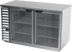 Thumbnail image #1 for Beverage-Air BB58HC-FG-S 58-Inch Food-Rated Back Bar Refrigerator with Glass Doors