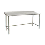 Thumbnail image #1 for Eagle Group BlendPort® BPT-2430STEB-BS 30 x 24-Inch 16-Gauge 300 Series Stainless Steel Work Table with 4-1/2-Inch Backsplash