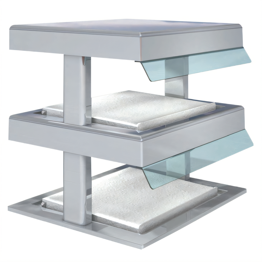 Product image #1 for Duke HotFrost HF48-2-HFL-HFL 48-Inch Dual-Tier Switchable Drop-In Food Merchandiser