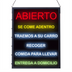 Thumbnail image #1 for Winco LED-21 Rectangular All-in-One Spanish Open LED Sign, 19 x 24 Inches