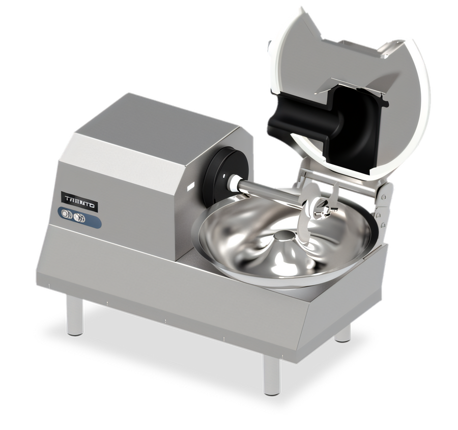 Product image #1 for Trento Commercial Electric Horizontal Stainless Steel Bowl Cutter, 10 lb., 1 HP, 120V