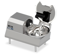 Trento Commercial Electric Horizontal Stainless Steel Bowl Cutter, 10 lb., 1 HP, 120V