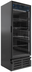 Thumbnail image #1 for Omcan One-Section Reach-In Refrigerator with Glass Door, 19.2 Cu. Ft., Bottom-Mount, Black
