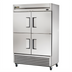 Thumbnail image #1 for True Two-Section Reach-In Refrigerator with 4 Solid Half Swing Doors