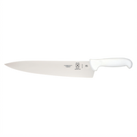 Mercer Culinary Ultimate White 12-Inch Stamped Chef's Knife, High Carbon Japanese Steel