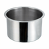 Thumbnail image #1 for Winco Replacement Stainless Steel Water Pan for 11 Qt Round Chafer