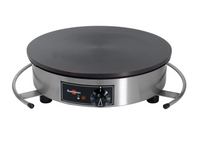 Krampouz Single Electric Round Crepe Maker with 15.8-Inch Griddle