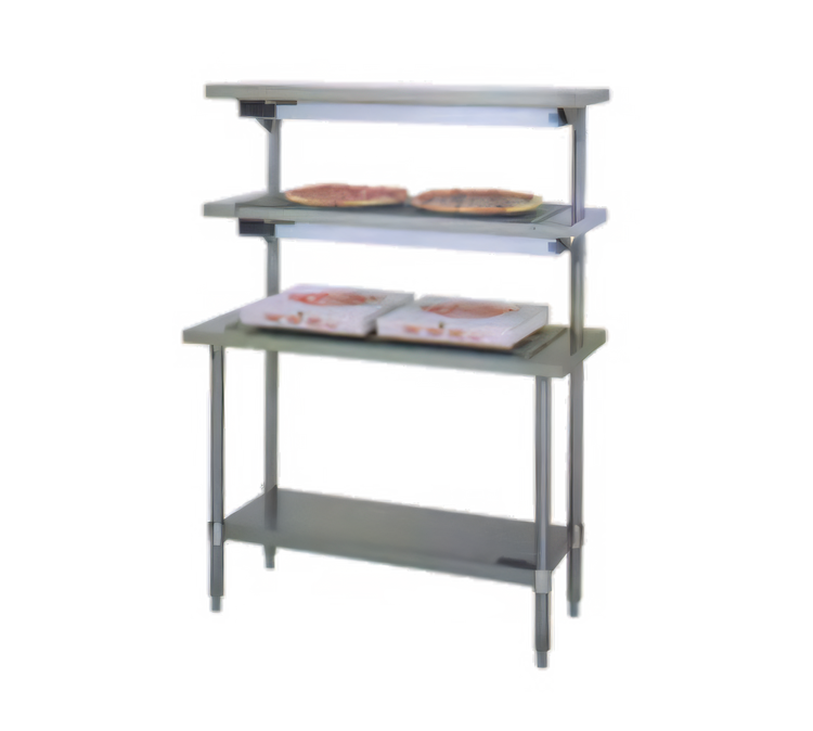 Product image #1 for Eagle Group 48-Inch Pizza Holding Table with Dual Infrared Warmers, 120V