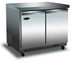 Thumbnail image #1 for Serv-Ware 2-Section Undercounter Refrigerator, 7.7 Cu. Ft., Stainless Steel, Rear-Mounted Self-Contained