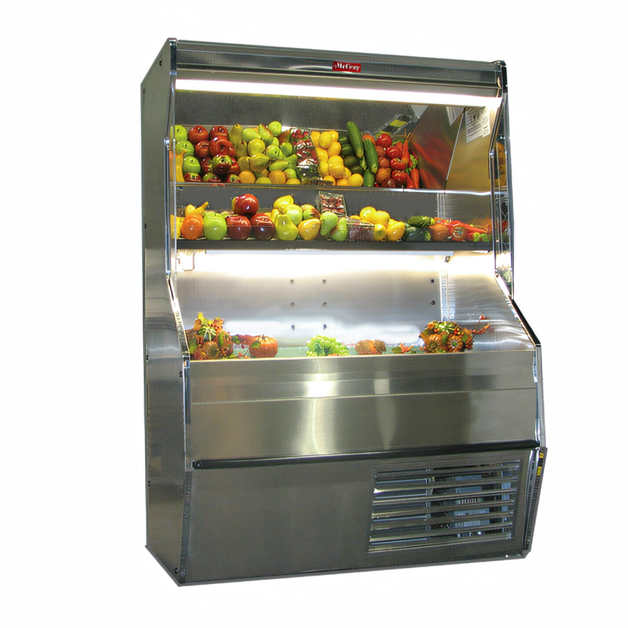 Product image #1 for Howard-McCray 32E Series 74-Inch Open Front Produce Open Merchandiser, Remote Refrigeration, LED Lighting