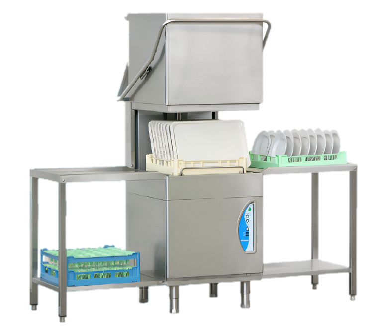 Product image #1 for Lamber L25EKDPS1PH High-Temp Pass-Through Door-Type Dishwasher with Drain Pump and Booster