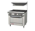 Thumbnail image #1 for Southbend S-Series 36-Inch Gas Restaurant Range with 6 Open Burners and Convection Oven
