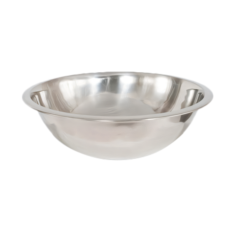 Product image #1 for Crestware 8 Qt Extra Heavy Professional Stainless Steel Mixing Bowl, Satin Finish