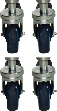 Vulcan Set of 4 Casters for Single Deck Oven or Leg Stand