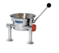 Cleveland Range 80 oz Direct Steam Countertop Tilting Oyster Kettle with 316 Stainless Steel Liner
