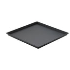 Thumbnail image #1 for Winco SPP-1616 16 x 16-Inch Square Sicilian Pizza Pan, 1-Inch Deep, Tapered Nesting, Non-Stick Steel Case of 12