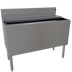 Thumbnail image #1 for Glastender Extra Deep Underbar Ice Bin with Sliding Stainless Steel Cover, 42 Inch Wide, 162 lb Capacity