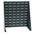 Thumbnail image #1 for Quantum QBR-1819 Bench Rack, 18"L x 8"W x 19"H, 16 Gauge Steel, Louvered, Gray Enamel Finish