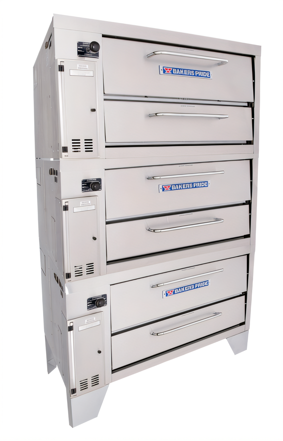 Product image #1 for Bakers Pride Super Deck Series Triple-Deck Gas Pizza Deck Oven, 36 Inch x 34-1/2 Inch Bake Deck