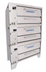 Thumbnail image #1 for Bakers Pride Super Deck Series Triple-Deck Gas Pizza Deck Oven, 36 Inch x 34-1/2 Inch Bake Deck