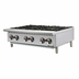 Thumbnail image #1 for Winco Spectrum™ 36-Inch Countertop Natural Gas Hot Plate with 6 Open Burners