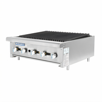 Turbo Air Bake Tech Innovation TARB-30 30-Inch 5-Burner Countertop Gas Radiance Charbroiler