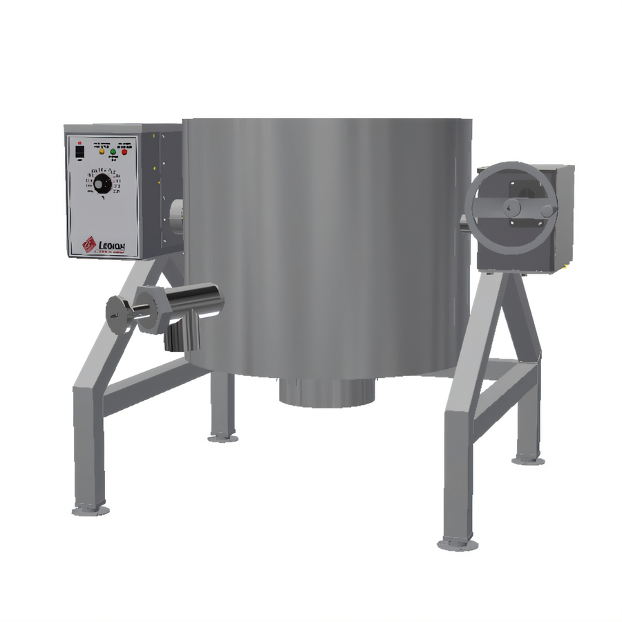 Product image #1 for AccuTemp Edge Series 80 Gallon Gas Tilting Steam Kettle, 2/3 Jacketed