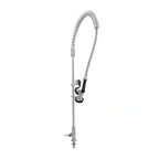 Thumbnail image #1 for T&S Brass S-2285-CR-B Pre-Rinse Unit, single hole single temperature deck mount faucet, 24" riser, 44" flexible hose with heat resistant handle, 1.15