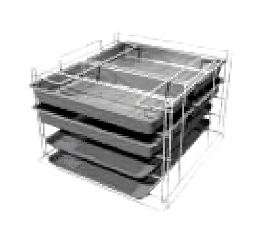 Product image #1 for Metro MBQ Mini Rack Tray/Tote Slides for MBQ-150D & MBQ-200D 2-Door Models