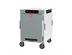 Thumbnail image #1 for Metro HotBlox Wide 8-Pan Half-Height Mobile Insulated Holding Cabinet with Digital Touchscreen and Solid Door