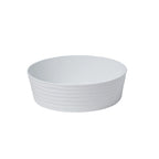Thumbnail image #1 for American Metalcraft Del Mar B10W 80 oz. White Round ABS Plastic Serving Bowl, 10-Inch Case of 12