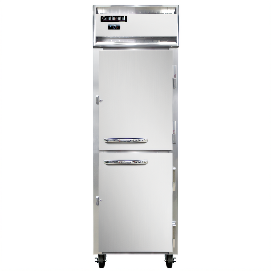 Product image #1 for Continental Refrigerator 1FNHD One-Section Half-Height Solid Door Reach-in Freezer