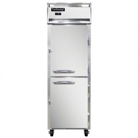 Continental Refrigerator 1FNHD One-Section Half-Height Solid Door Reach-in Freezer