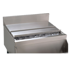 Thumbnail image #1 for Advance Tabco Prestige (Supreme) PRA-SSC-30 Sliding Ice Bin Cover for 30-Inch Ice Bins, Stainless Steel, 29-1/2 x 16-1/2 Inches