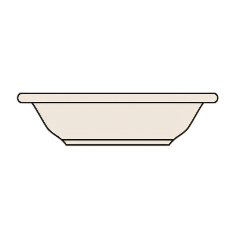 Product image #2 for Crestware RE29 Dover White Restaurant Bowls Case of 3