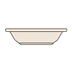 Thumbnail image #2 for Crestware RE29 Dover White Restaurant Bowls Case of 3