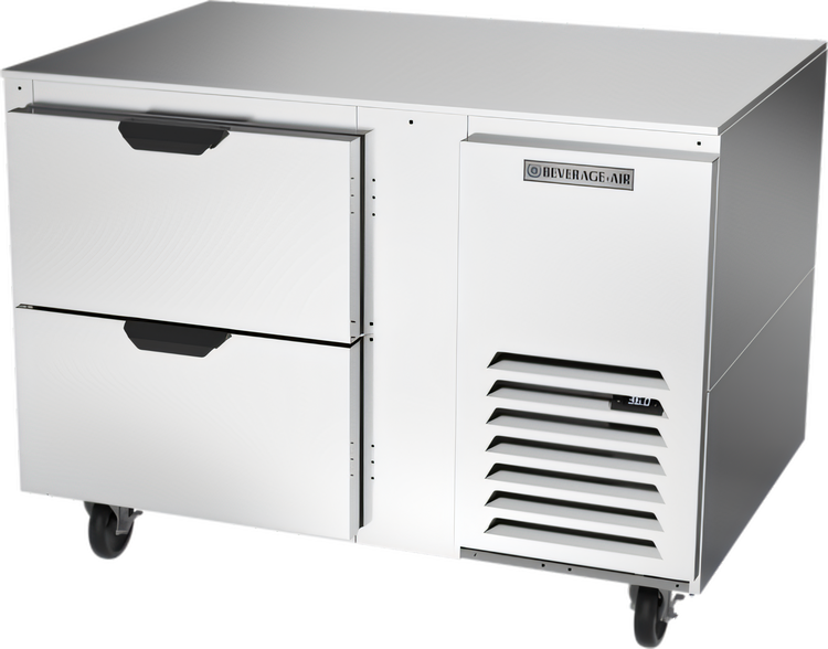 Product image #1 for Beverage-Air 46-Inch One-Section Two-Drawer Undercounter Refrigerator